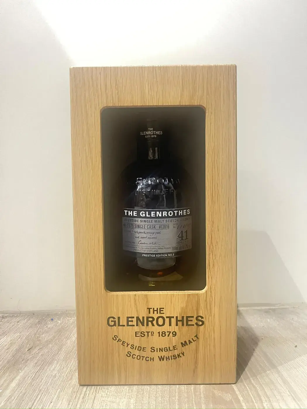 The Glenrothes 41 Year Old Single Cask #13916 47.7 abv 1979 (1 BT70) — Glenrothes, Scotland